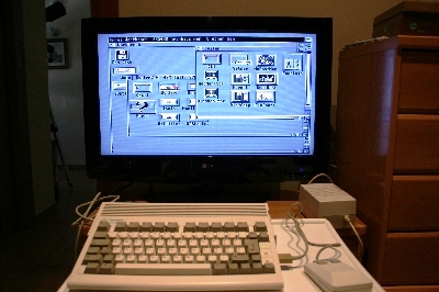El A600HD incorpora la versin 2.0 de AmigaOS