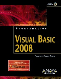 Portada de Programación con Visual Basic 2008
